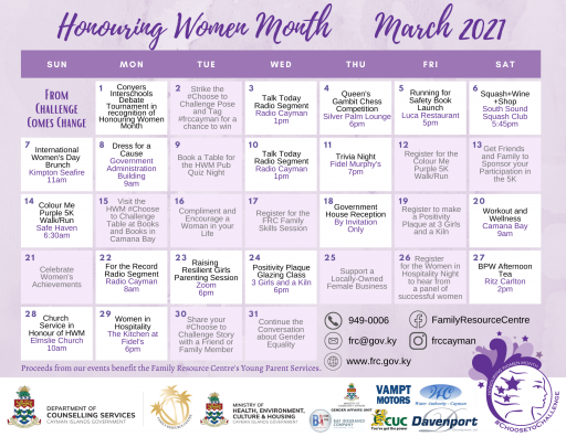 Honouring Women Month 2021 Ahead